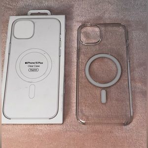 Apple Official Clear Case For iPhone 15 plus